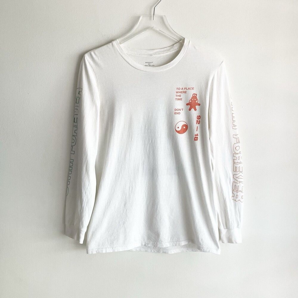 Pls Read Mac Miller Swim Forever T Shirt John Mayer Jeremy Dean Swimming Small